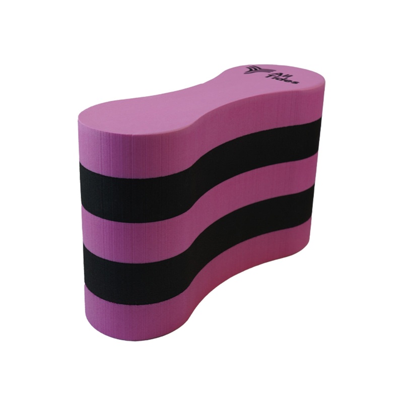 Pull Buoy monobloc All Tides - Noir/Rose