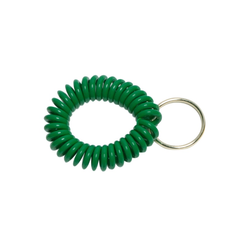 Bracelet spirale pour sifflet - Vert
