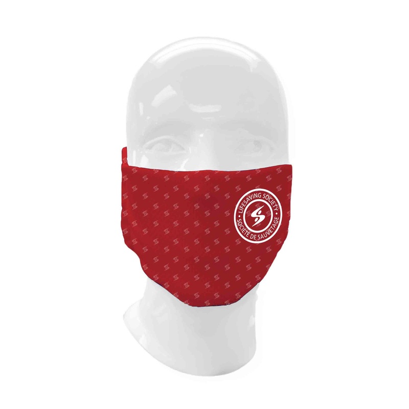 Masque socit de sauvetage - Rouge