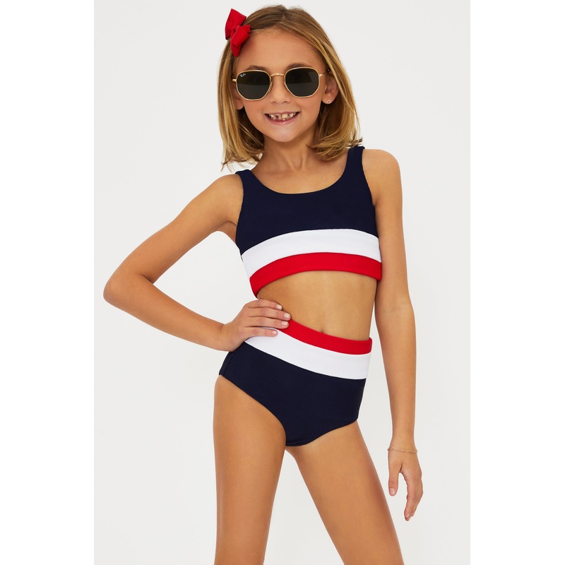 Little Mackenzie & Heidi Set Americana Colorblock