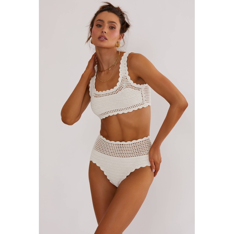 Andy Top White Crochet