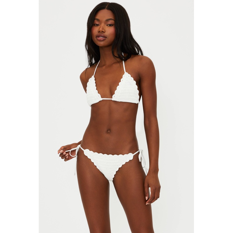 Winona Top White Crochet