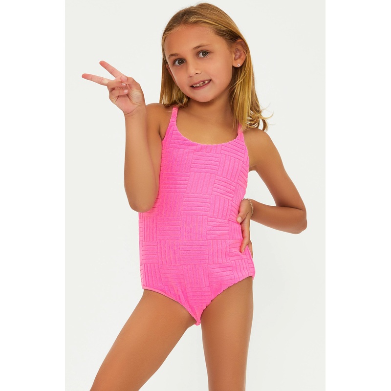 Little Julia One Piece Strawberry Moon Terry