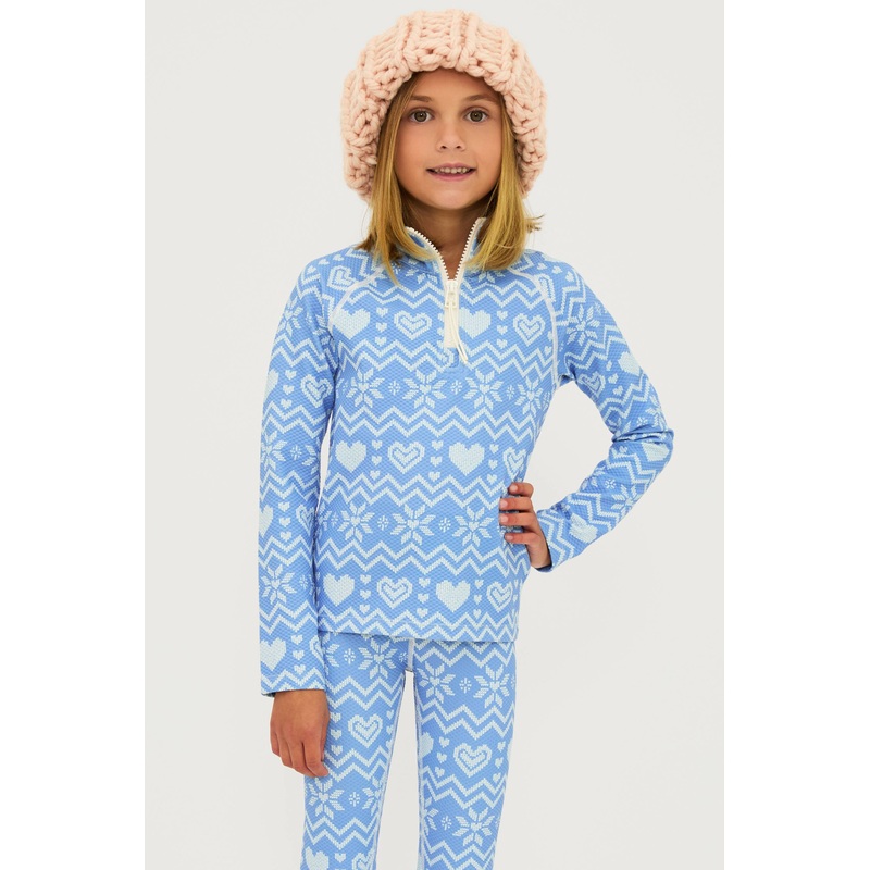 Little Kamara Top Alps Fairisle Waffle