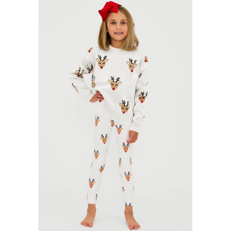 Little Peppa Legging Cheery Deer
