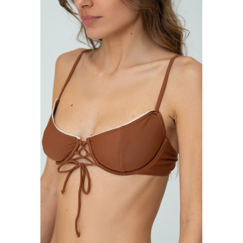 ALICE TOP (BROWN)