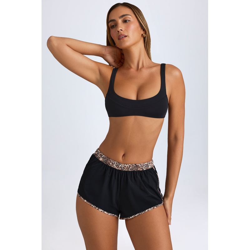 Mini Shorts in Black